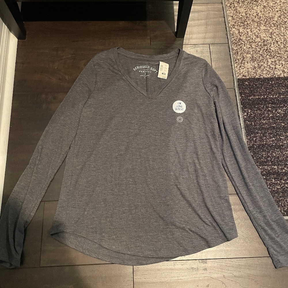 Aeropostale Grey Long Sleeve NWT